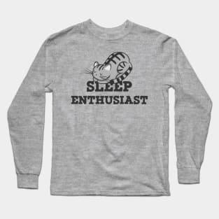 Sleep Enthusiast Cat Nap Long Sleeve T-Shirt